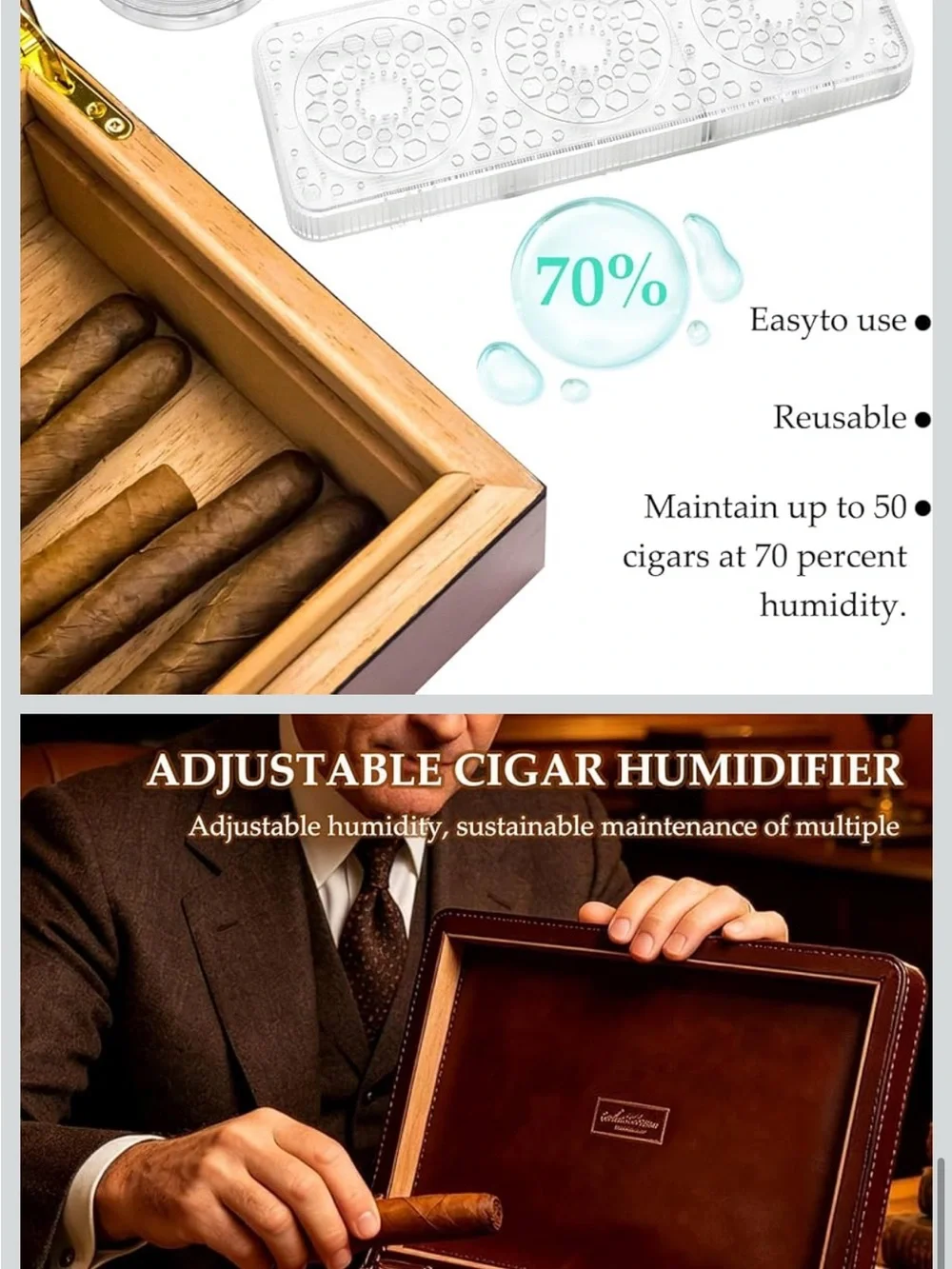 Cigar Humidifier Set - Picture 2 of 5